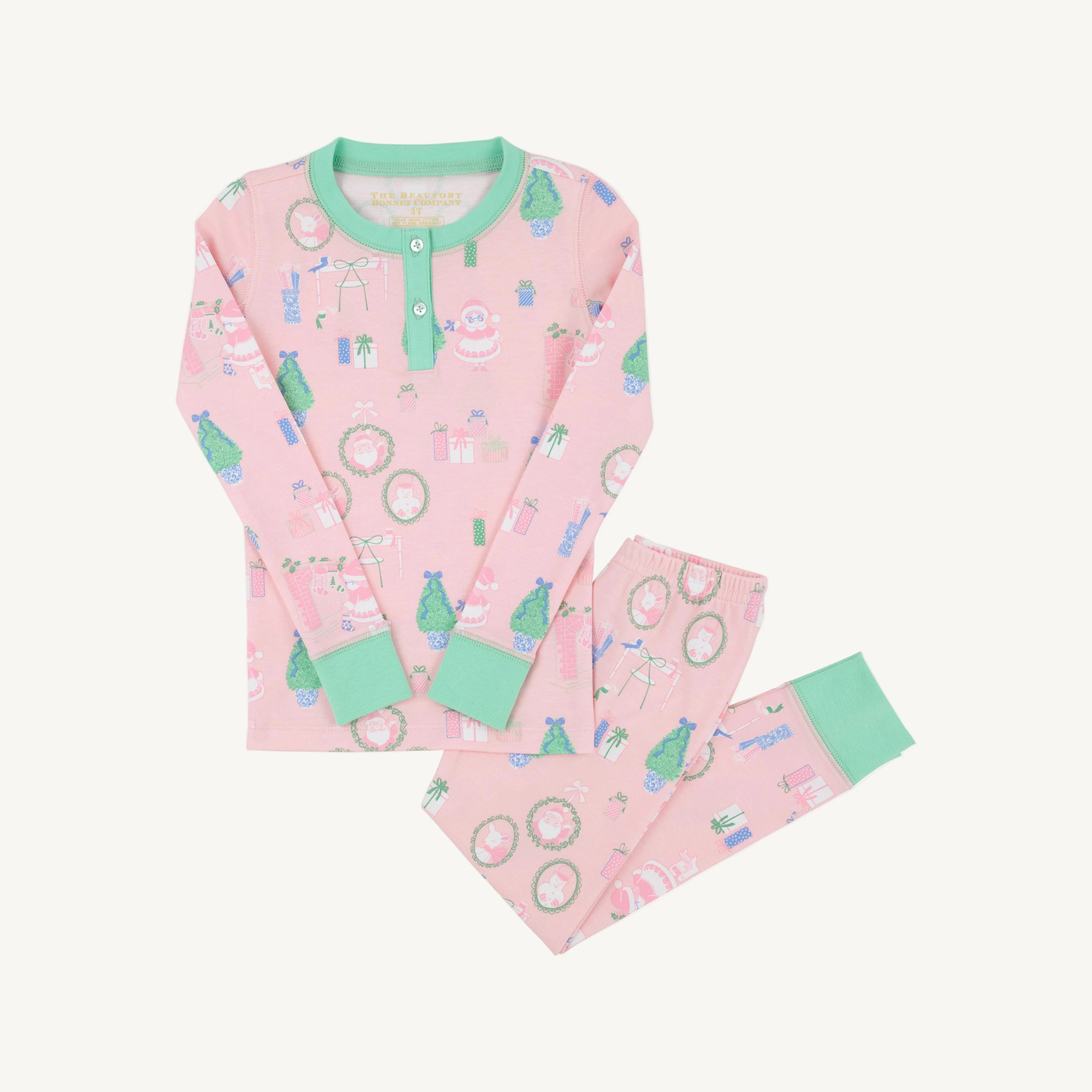 Sara Jane's Sweet Dream Set - Mrs. Claus Collage with Grace Bay Green | The Beaufort Bonnet Company