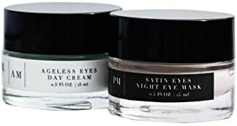 Averr Aglow Perfectly Fresh Eyes Kit, Hydration Moisturized Face Skin Creams, Day & Night Skincar... | Amazon (US)