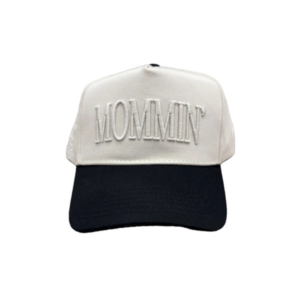 Women's KENZKUSTOMZ Mommin' Snapback Hat One Size White | Scheels