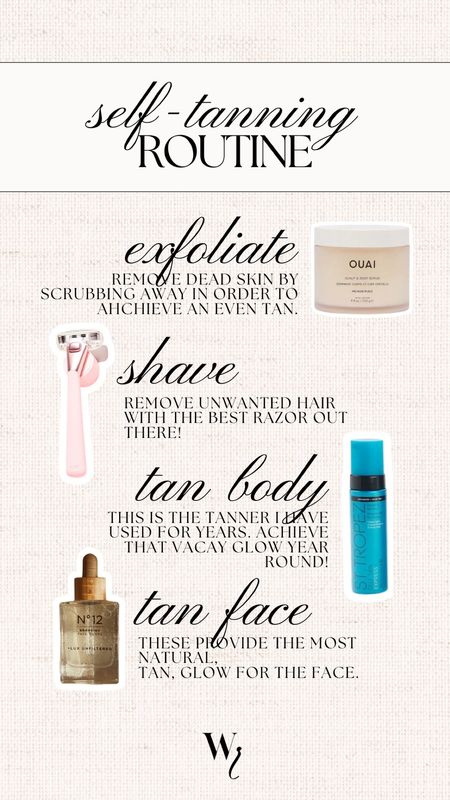 Self tanning routine self tanner best products 

#LTKsalealert #LTKbeauty #LTKfindsunder50