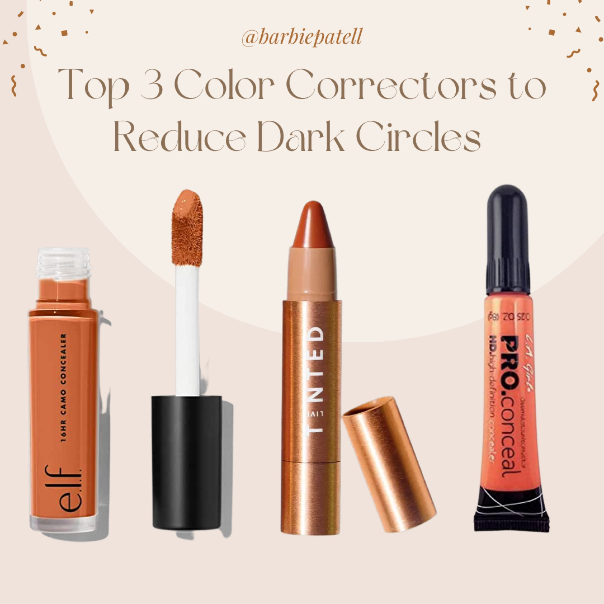 Looking to cover up those dark circles? Check out my top three favorite dark circle color correctors to reduce the appearance of those dark circles!

#LTKbeauty