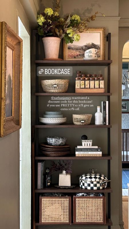 Bookcase on sale with an extra 10% off using code PRETTY10 & other home decor

#LTKhome #LTKsalealert