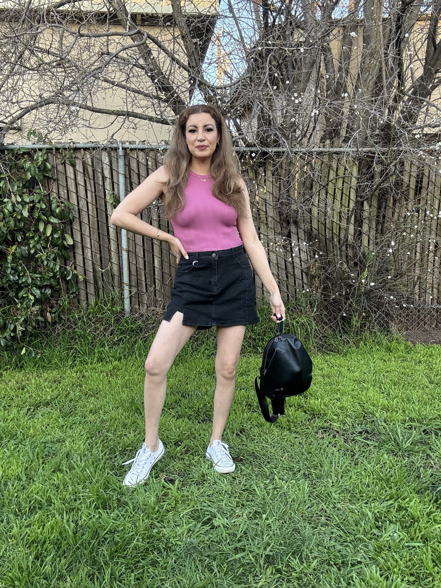 INICAT Mochila para mujer, pequeña mochila de viaje, bonita bolsa de libros con correa de hombro ajustable de estilo étnico, negro (C-BLACK).
Disponible en varios colores 

LOLILRSD Minifalda de mezclilla para mujer, cintura alta, elástica, casual, 5 bolsillos
Size:L

#LTKstyletip #LTKSeasonal #LTKfindsunder50