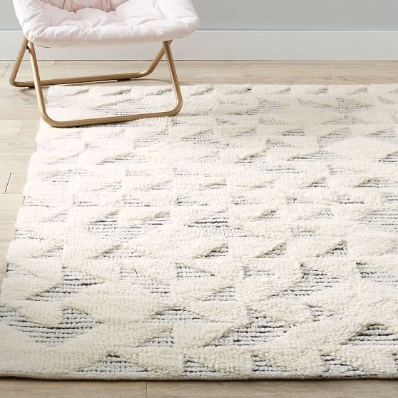 Triangle Stripe Rug | Pottery Barn Teen