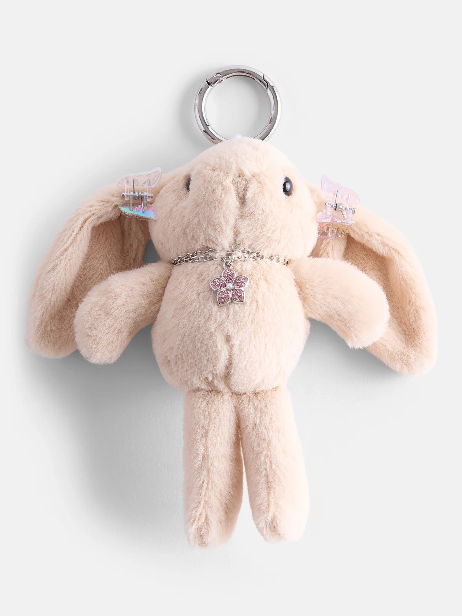 No Boundaries Women\u2019s Bunny Bag Charm, Tan | Walmart (US)