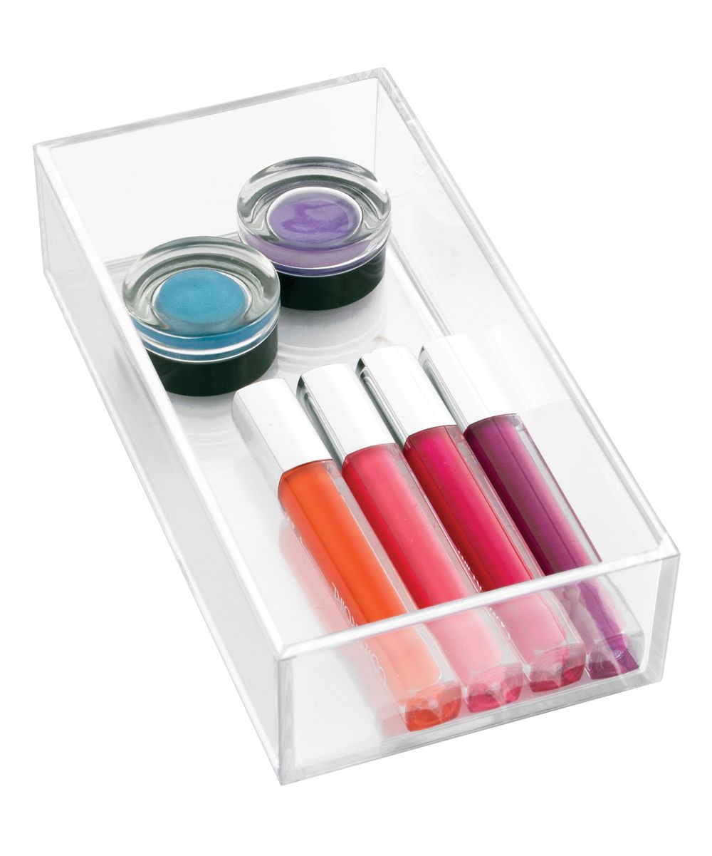 iDesign Cosmetic Organizers Clear - Clear Clarity Small Organizer | Zulily