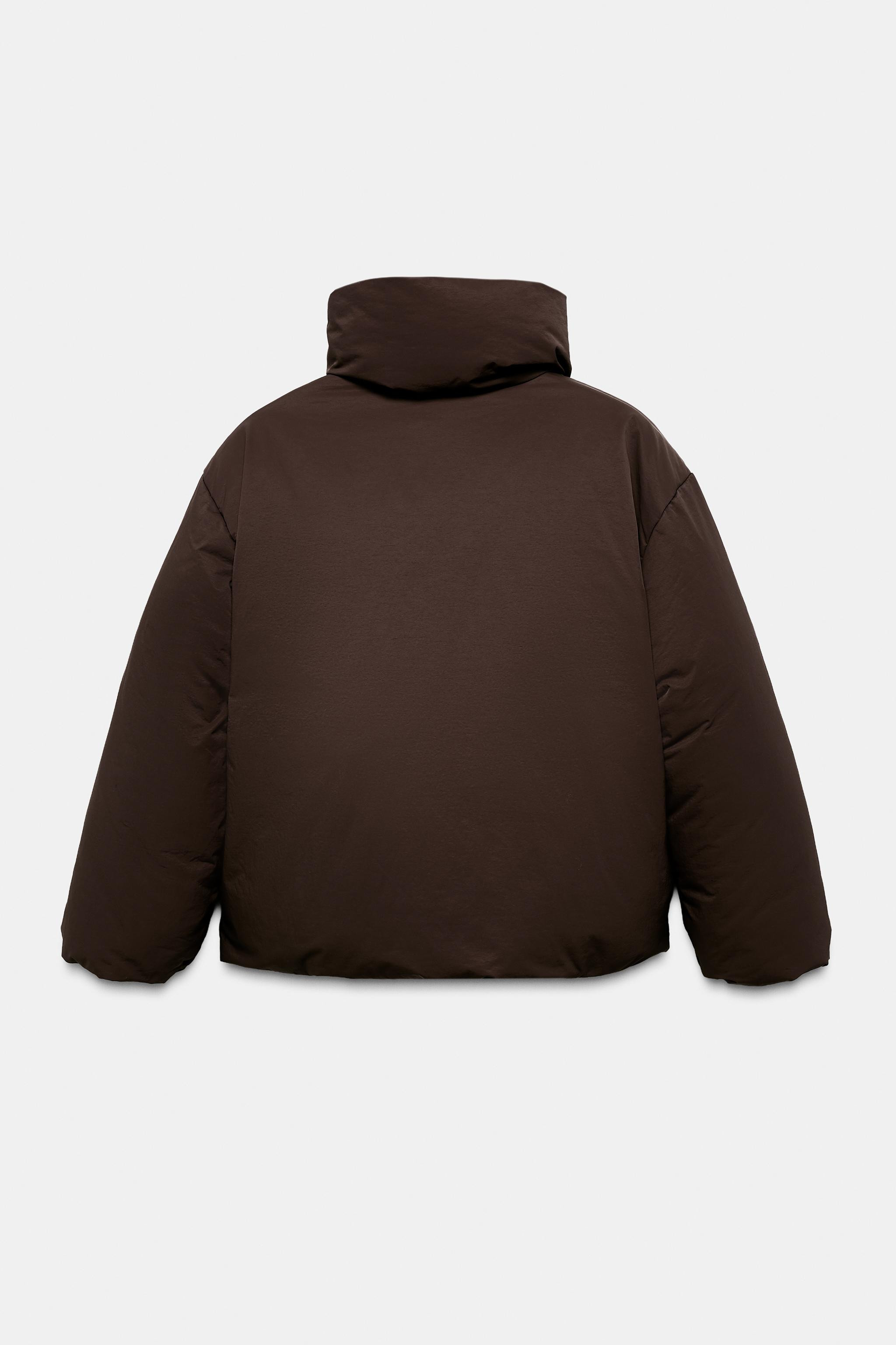 SHORT QUILTED JACKET WITH WATER AND WIND PROTECTION | Zara UK