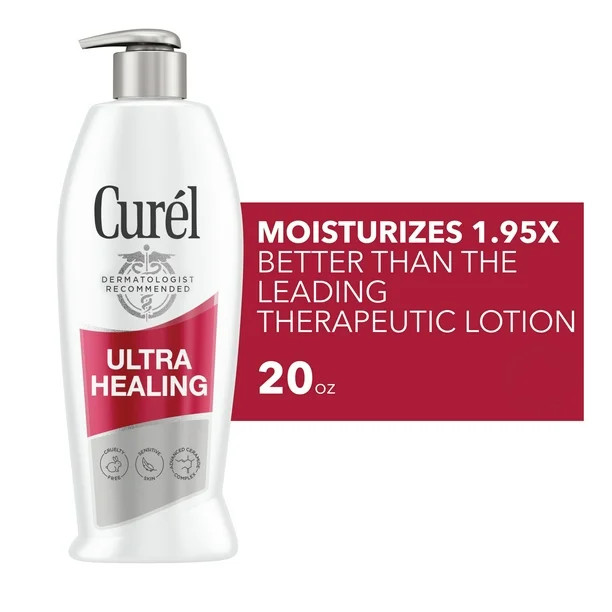 Curel Ultra Healing Intensive Fragrance-Free Lotion For Extra-Dry Skin, Dermatologist Recommende... | Walmart (US)
