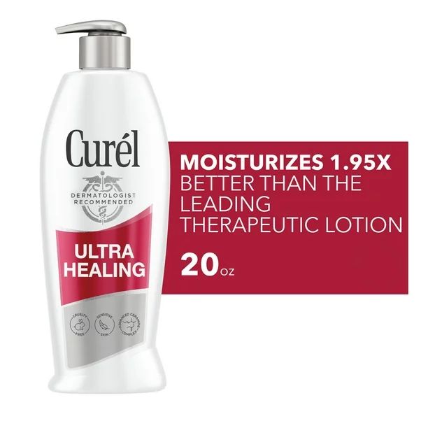 Curel Ultra Healing Intensive Fragrance-Free Lotion For Extra-Dry Skin, Dermatologist Recommende... | Walmart (US)