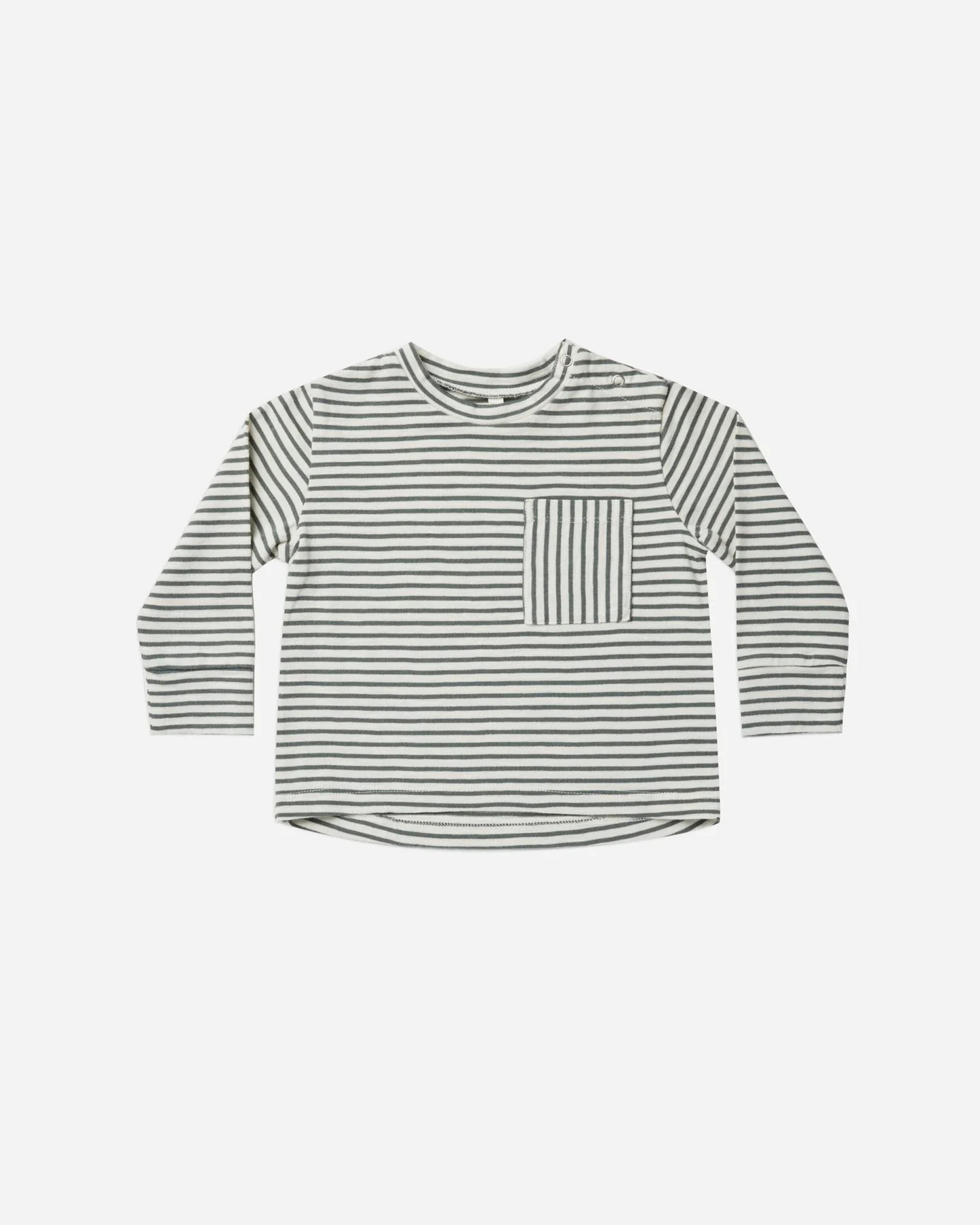 long sleeve skater tee || marine stripe | Rylee + Cru