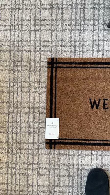 The welcome mats from Target are the best and last for months! I snagged this one for around $12 for an easy front porch winter pick me up. home decor front porch decor entryway decor coir mat welcome mat Target find winter decor

#LTKhome #LTKfindsunder50 #LTKstyletip