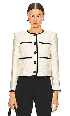 Veronica Beard Darla Jacket in Ecru from Revolve.com | Revolve Clothing (Global)