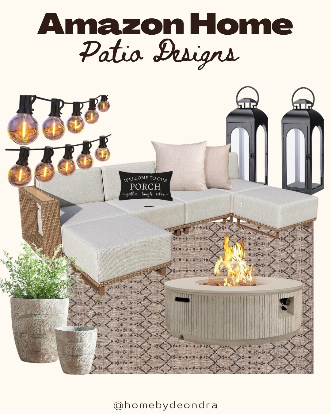 Transform your outdoor space into a cozy retreat with Amazon's stylish patio designs! From comfortable seating to vibrant decor, create the perfect ambiance for relaxation and entertainment.🌿✨ What’s your ideal patio vibe?

#LTKSaleAlert #LTKSeasonal #LTKHome
