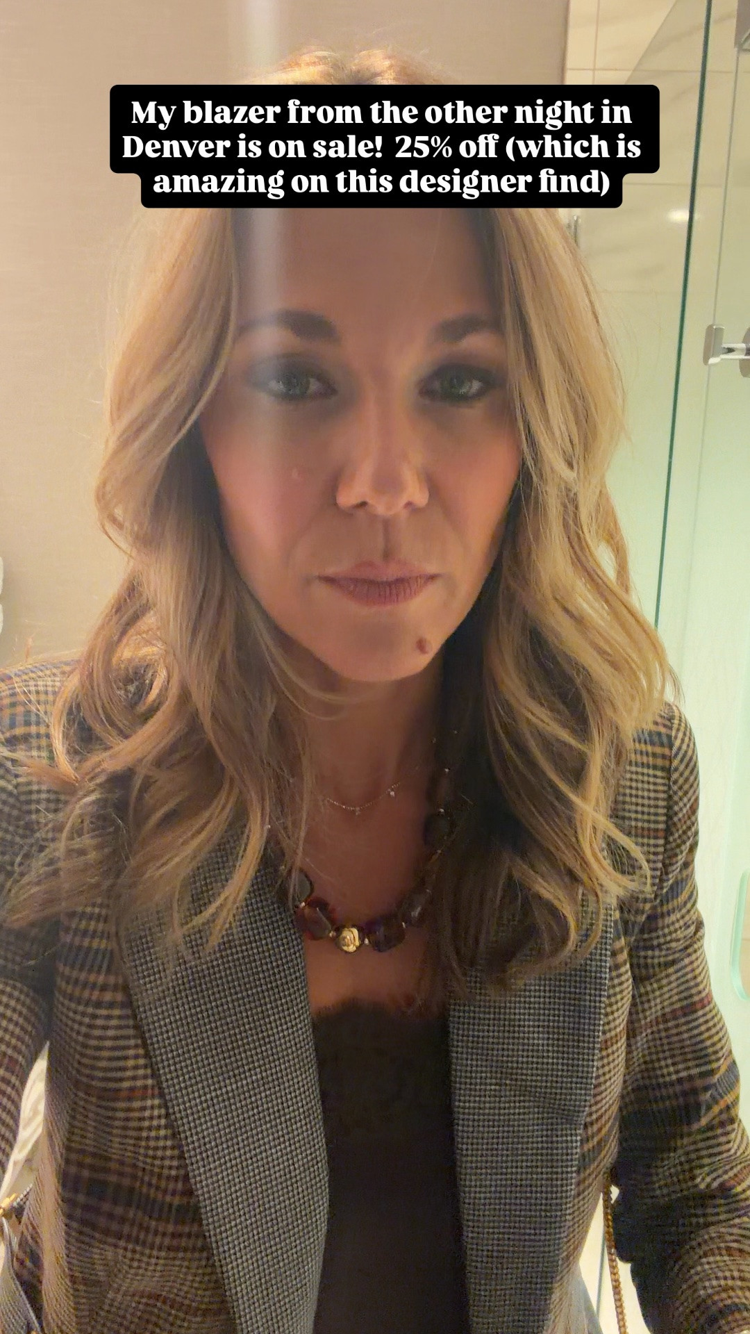 Look runs tts! My blazer is 25% off today too

#LTKOver40 #LTKSeasonal