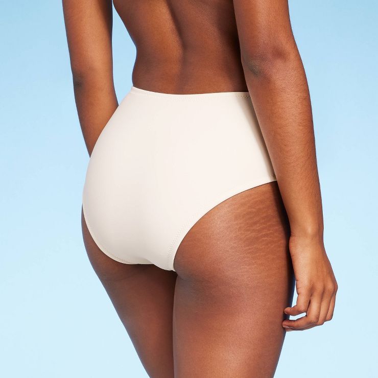 Women's High Waist Cheeky Bikini Bottom - Shade & Shore™ | Target