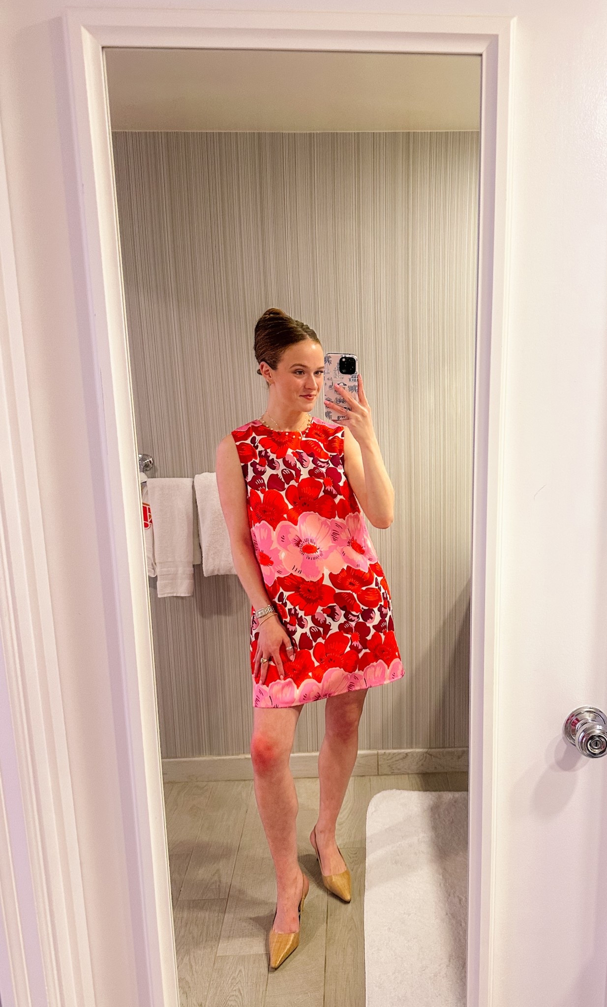 Formal work dinner this evening! Love this floral dress for a spring cocktail event…and these kitten heels were so comfortable all night!! 

#LTKWorkwear #LTKParties #LTKShoeCrush