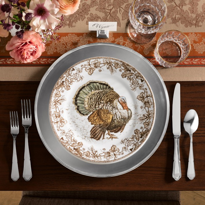 Plymouth Turkey Dinner Plates | Williams-Sonoma