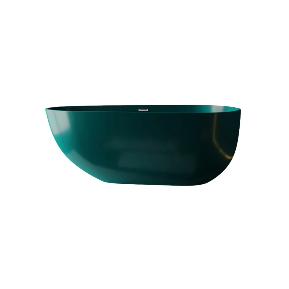 moonlight design Modern Simple Creative Acrylic Bathtub 30 x 29.5 Bathtub | Wayfair | Wayfair North America