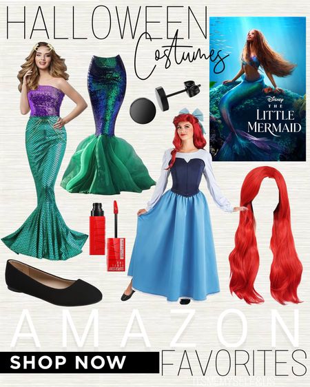 Little Mermaid. Halloween costume. Ariel. #LTKfindsunder50 #LTKfindsunder100 #LTKstyletip #LTKshoecrush 

#LTKSale #LTKHalloween #LTKSeasonal