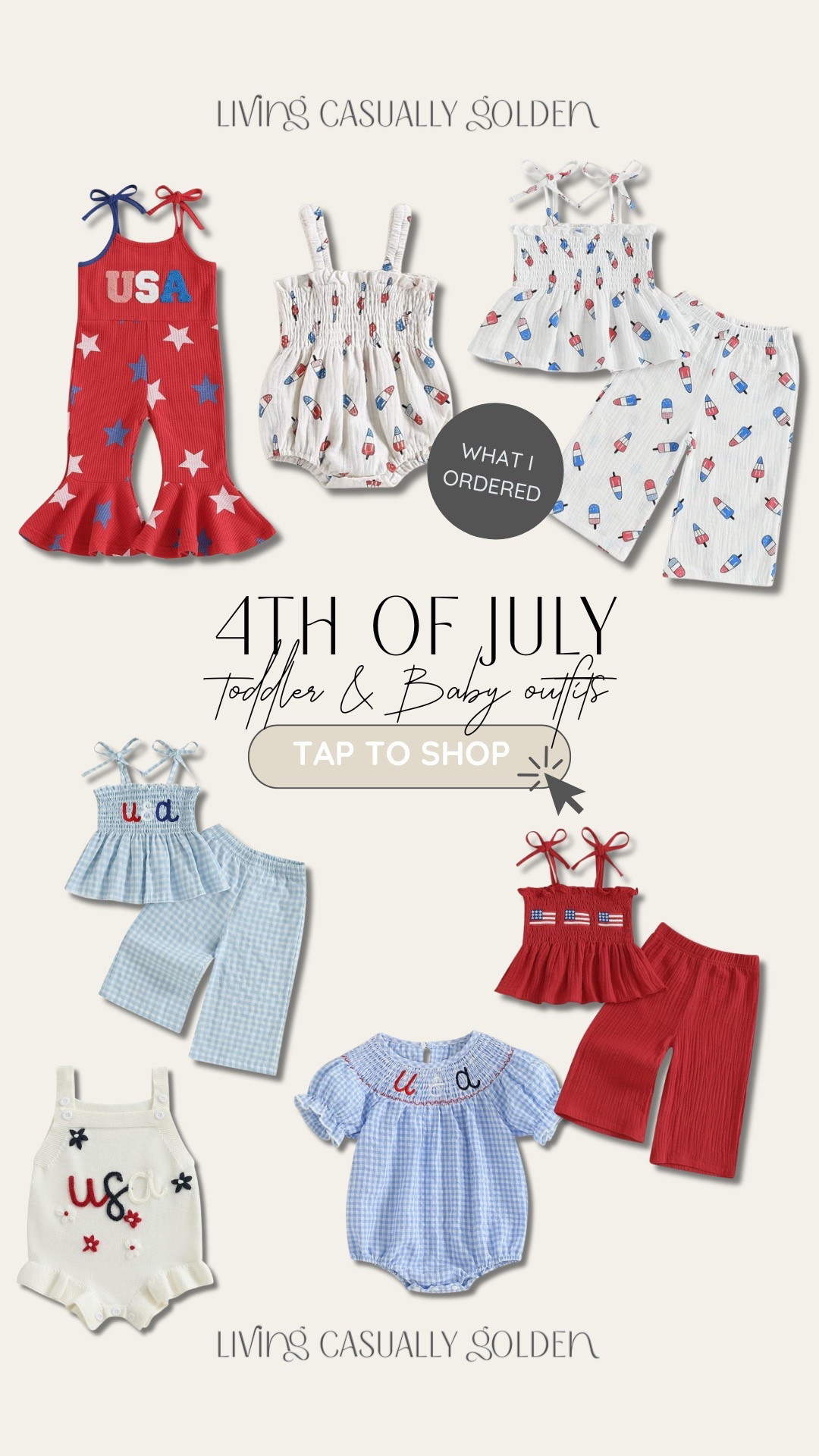 4th of July outfit ideas for toddlers & babies!! I ordered a few of these for my girls!

#LTKKids #LTKSummerEdit #LTKBaby