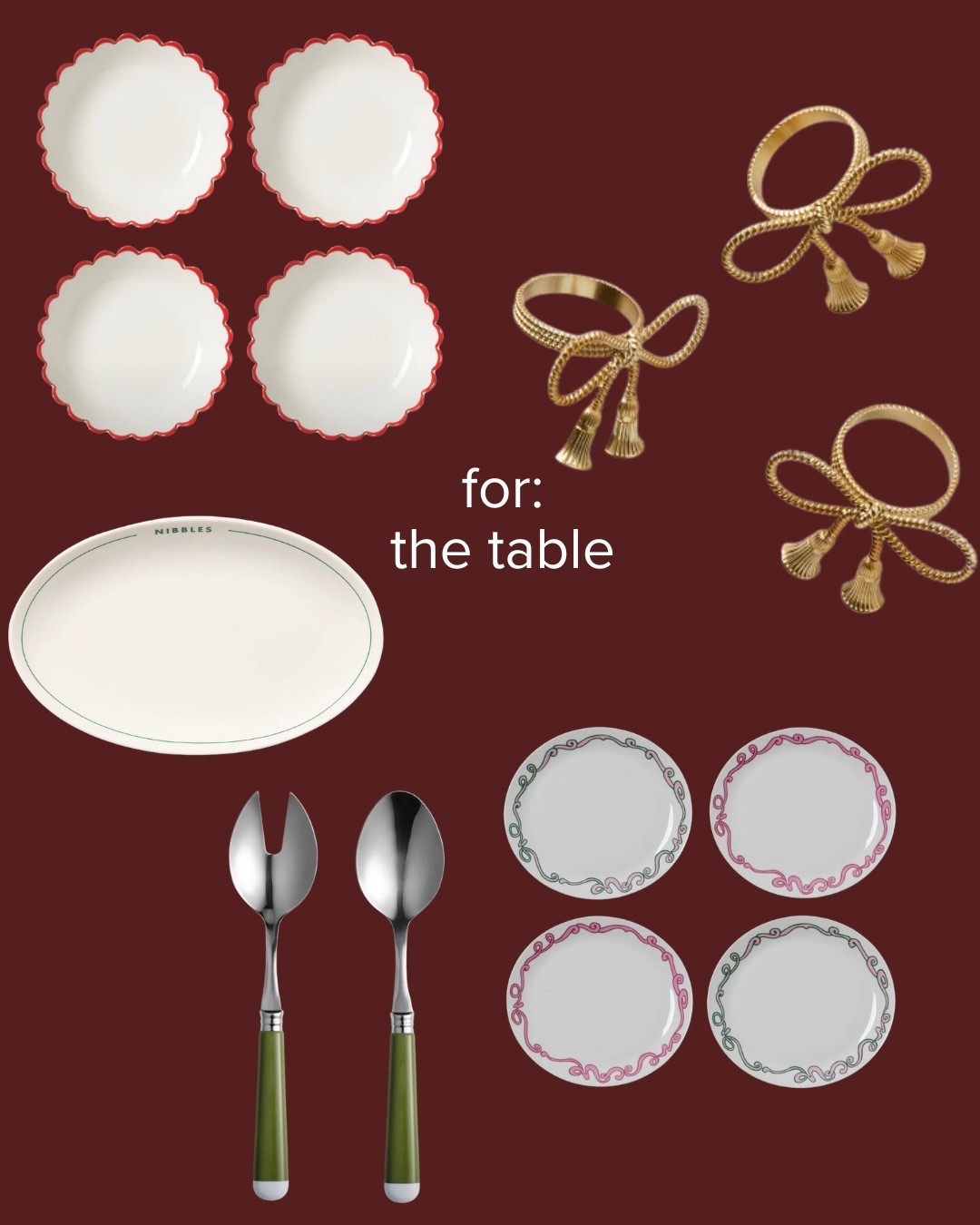 Some pieces to make your holiday table extra special this year

#LTKHome #LTKHoliday