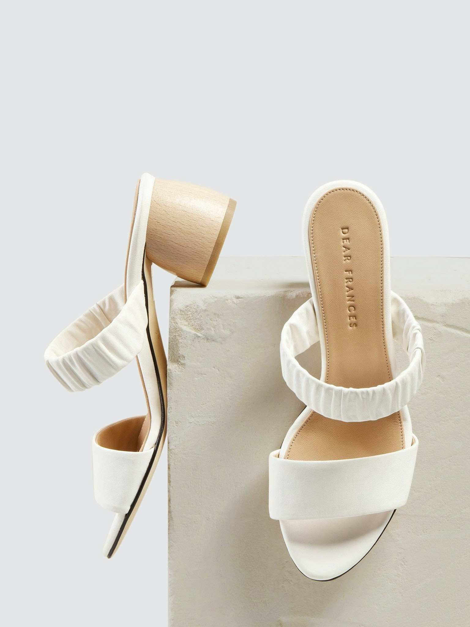 Scrunch Mule, Chalk | Verishop