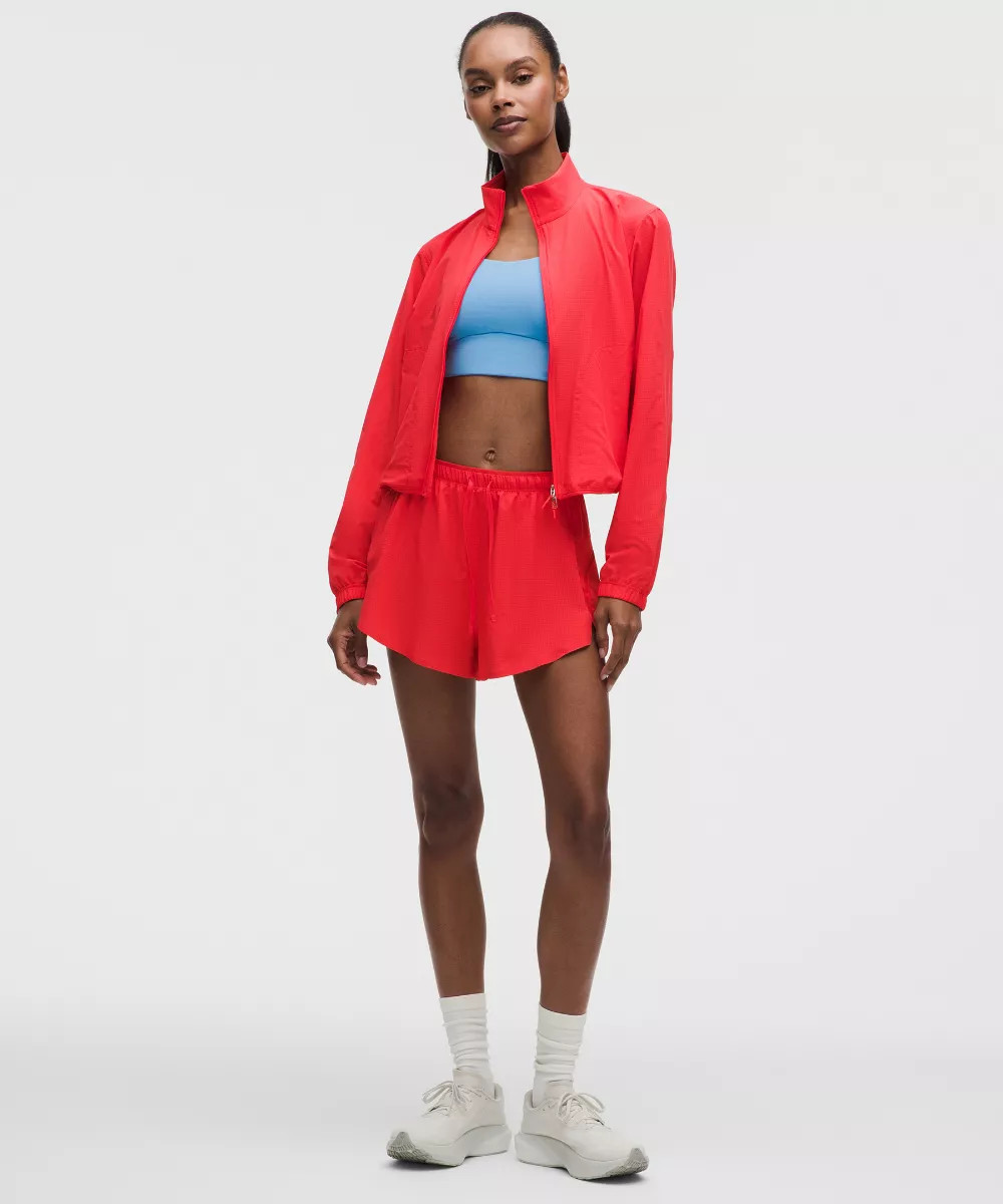 Textured Mesh Running Jacket | lululemon (AU)