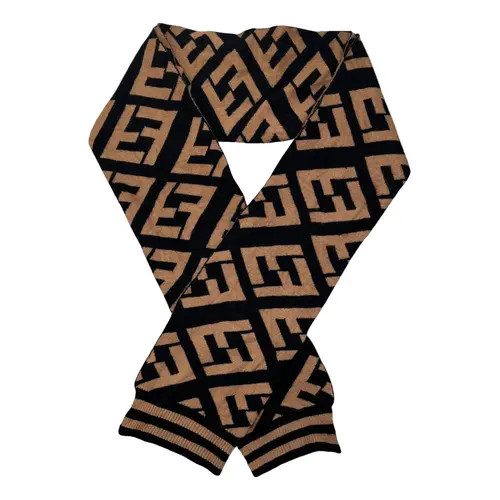 Scarf & pocket square Fendi Brown in Cotton - 49835631 | Vestiaire Collective (Global)