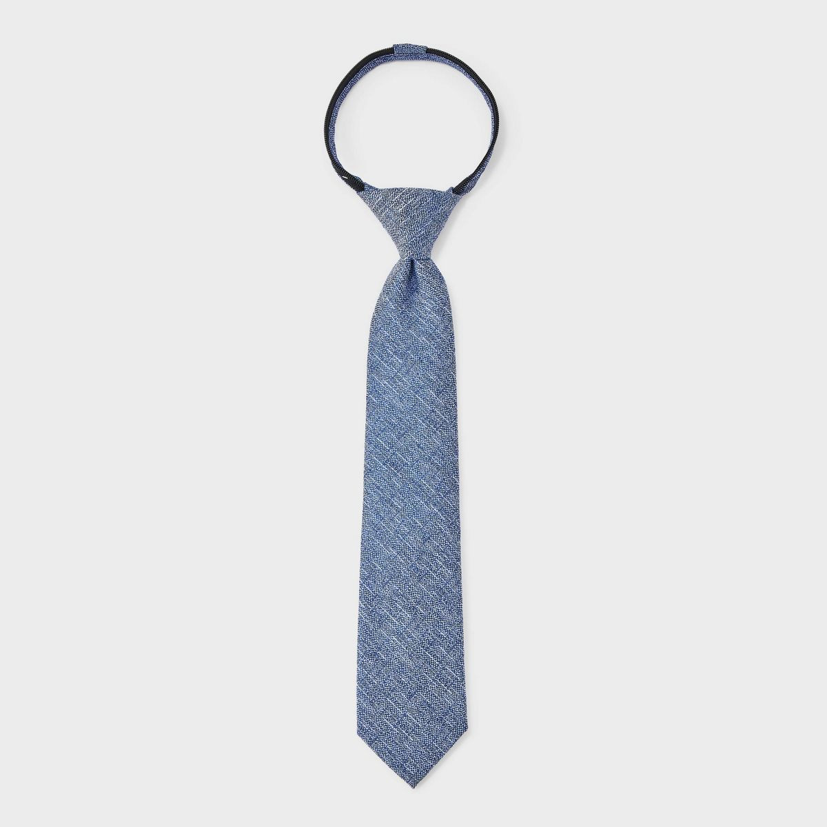 Boys' Woven Zip Necktie - Cat & Jack™ Navy Blue | Target