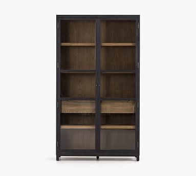 Bryer 47.5" x 83" Display Cabinet | Pottery Barn (US)