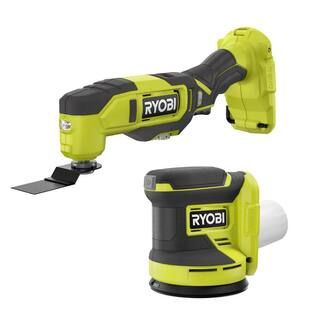 RYOBI ONE+ 18V Cordless 2-Tool Combo Kit with Multi-Tool and 5 in. Random Orbit Sander (Tools Onl... | The Home Depot