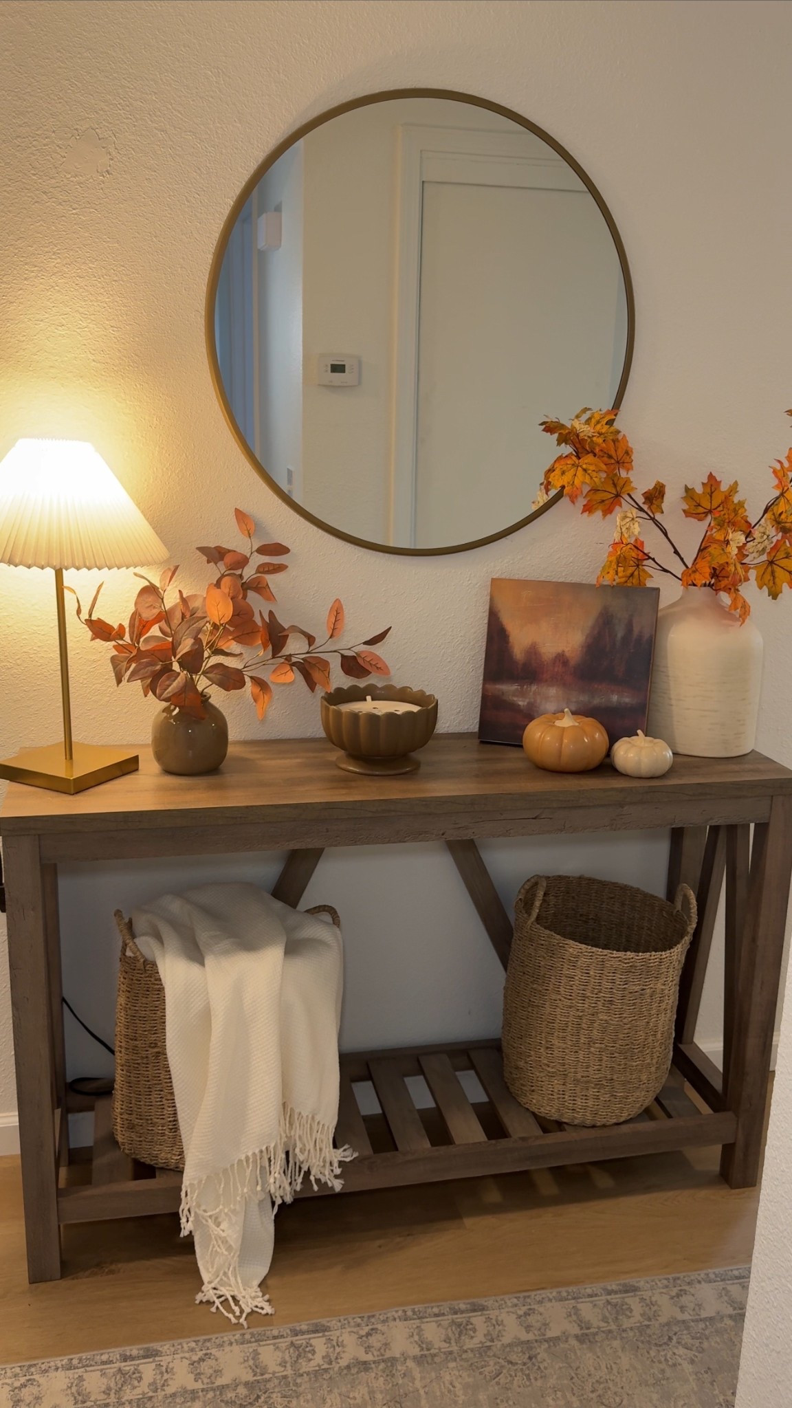 FALL DECORATING 

added tons of florals from targets collection this year! 

#LTKSeasonal #LTKHome #LTKOver40
