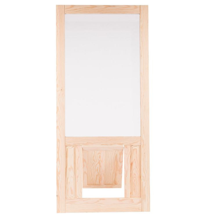 Fir Screen Door with Pet Door | Rejuvenation
