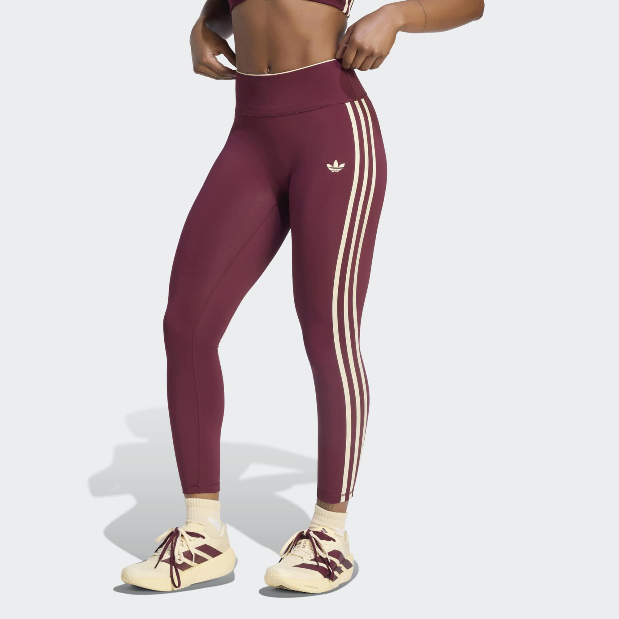 adidas Originals Women's Sport Superstar 7/8 Leggings, Large, Power Pink | DICK'S Sporting Goods