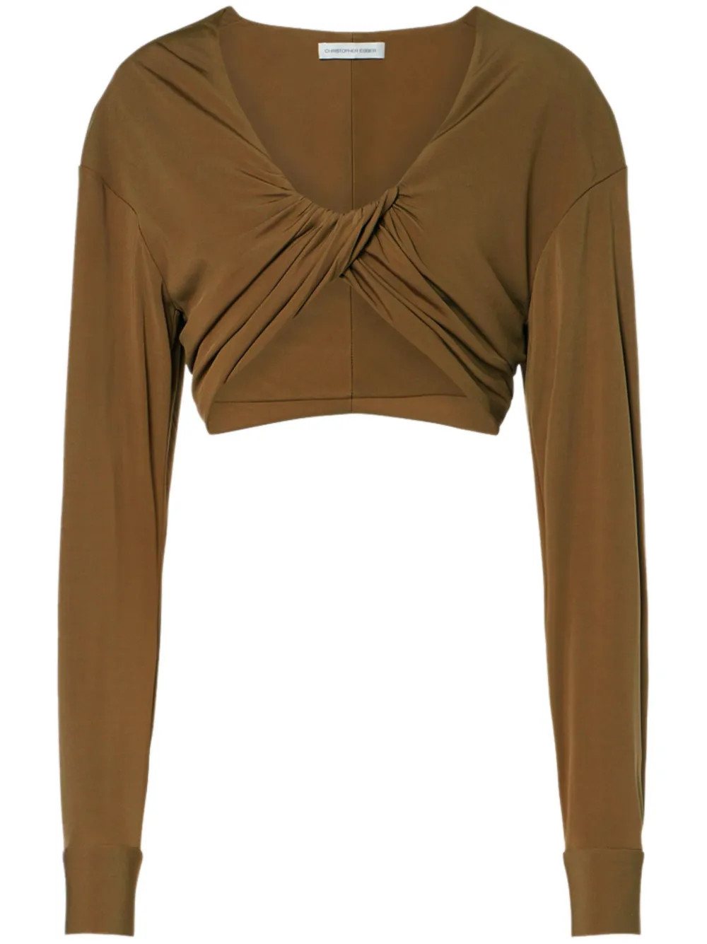 Christopher Esber Vivenda Drape Top - Farfetch | Farfetch Global
