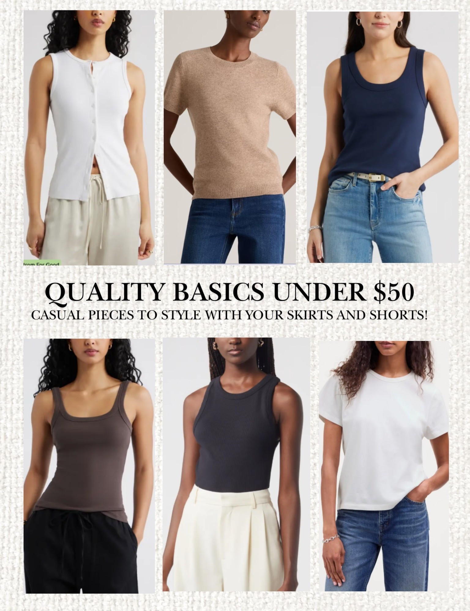 Quality basics under $50! 

#LTKOver40 #LTKootd