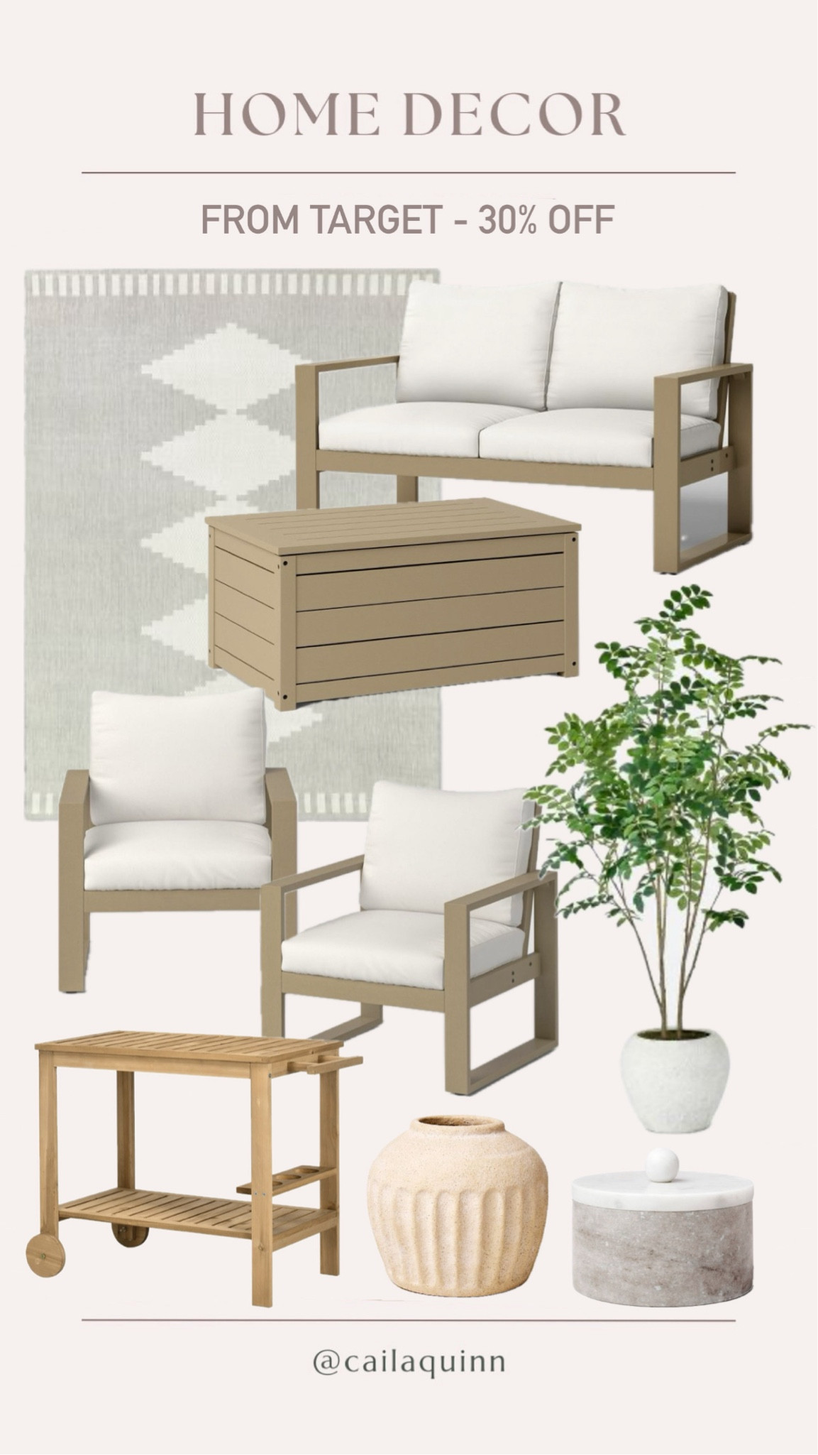 Target Outdoor Home Decor 30% Off! Some favorite finds for the backyard or balcony! 

#LTKsalealert #LTKSeasonal #LTKhome