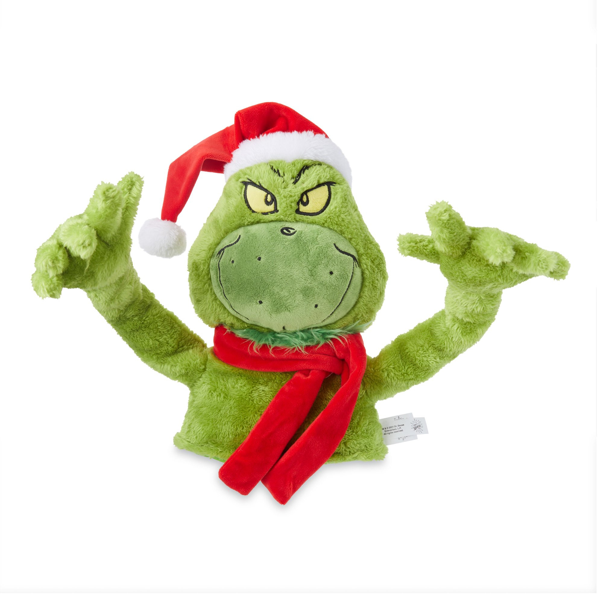 Dr Seuss' The Grinch Who Stole Christmas, Grinch Tree Hugger, Plush | Walmart (US)