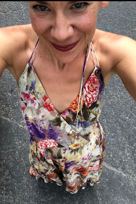 Florals in a halter for spring - when they are this good maybe they are groundbreaking! #investmenepiece 

#LTKstyletip #LTKSeasonal #LTKover40