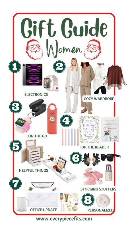 🎁 Gift Guide for Women 🎁

Easy items to order for the women in your life. These are things I’ve either ordered before or would order!

You can find more gift ideas on my blog everypiecefits.com

#everypiecefits

Christmas gifts
Christmas gift guide
Christmas gift list 
Wish list
Holiday gifts
Holiday gifting 
Gifts for her 

#LTKGiftGuide #LTKSeasonal #LTKHoliday
