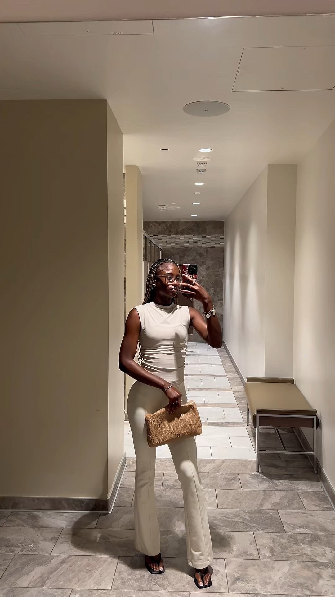 Hey loves ✨ this look has been in my closet for a minute, but still feels so fresh! 

Top: Marshalls | Pants: Zara | Heels + Bag: Shein. 

Sometimes it’s not about new, it’s about styling what you already have 💖

#OOTD #ModernStyle #ClosetRefresh #StyleInspo #FashionDetails #LTKStyle #SundayEnergy #OOTDInspo