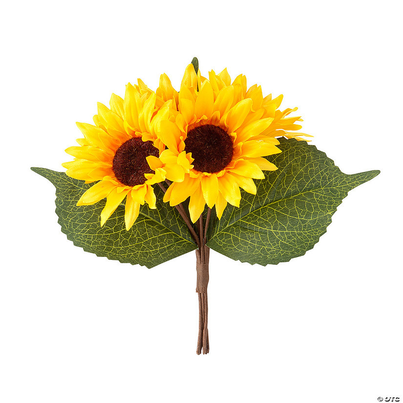 Faux Sunflower Heads | Oriental Trading Company