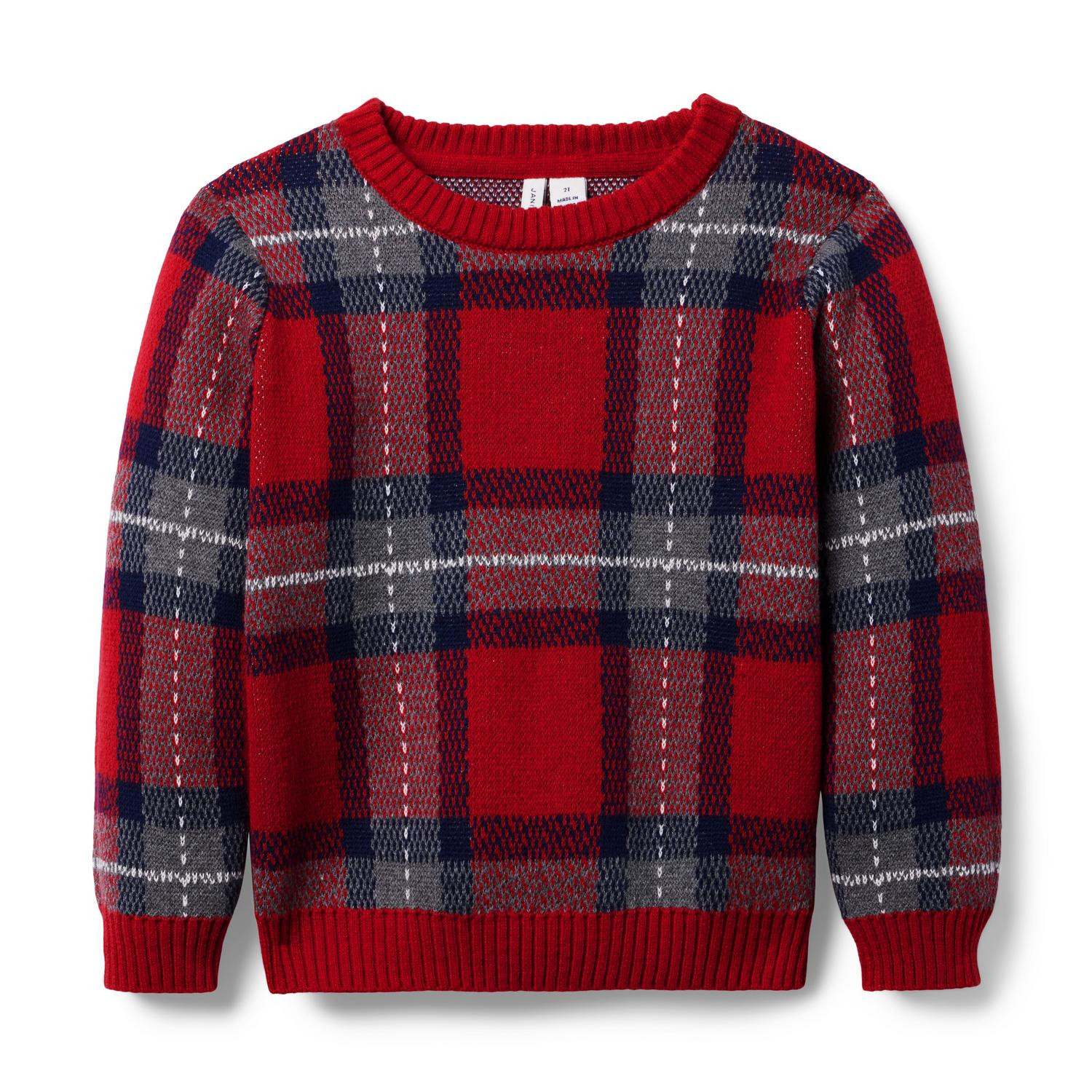 Tartan Sweater | Janie and Jack