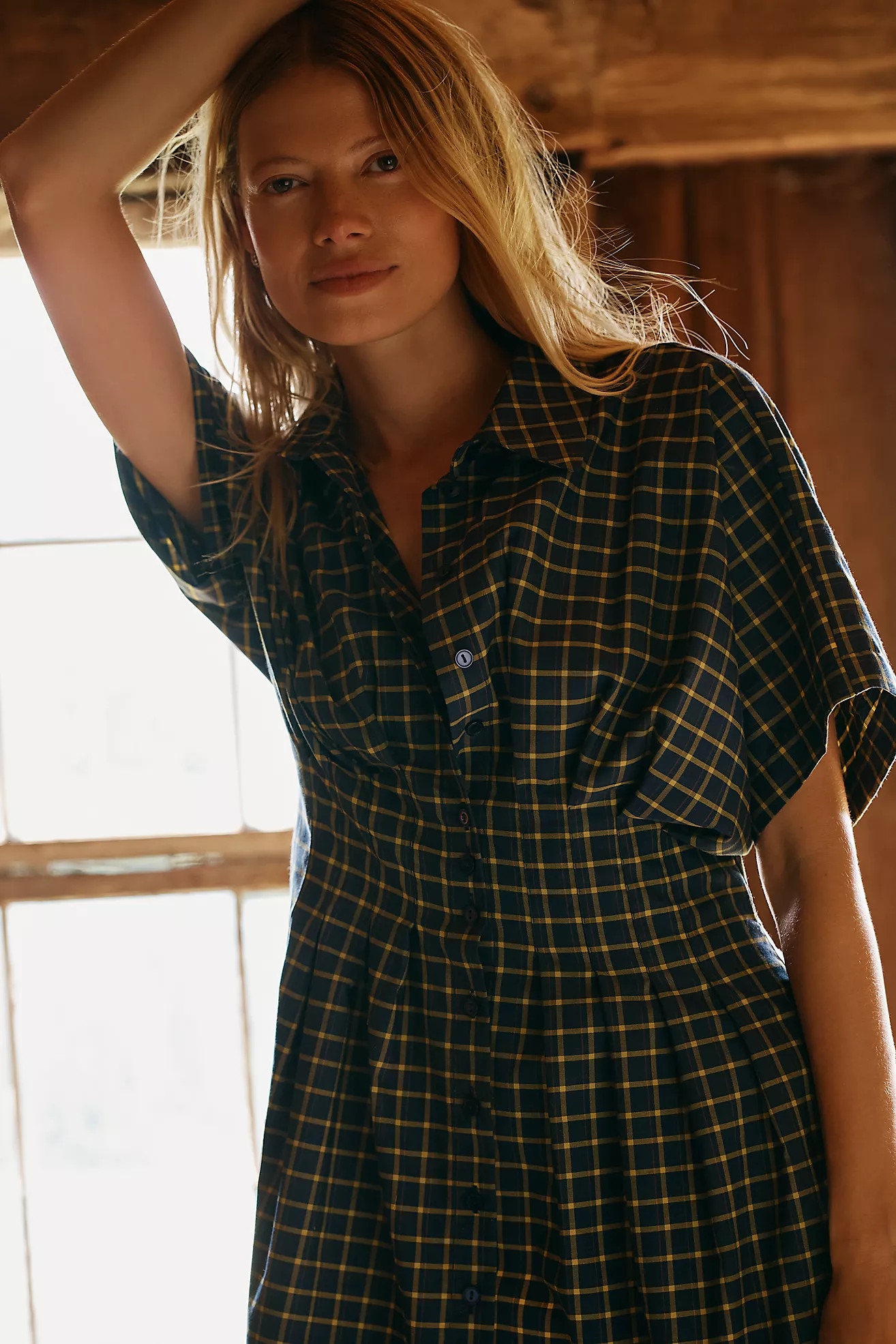 The Tobie Mini Shirt Dress by Exquise | Anthropologie (US)