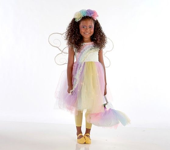 Kids Light Up Rainbow Fairy Halloween Costume | Pottery Barn Kids