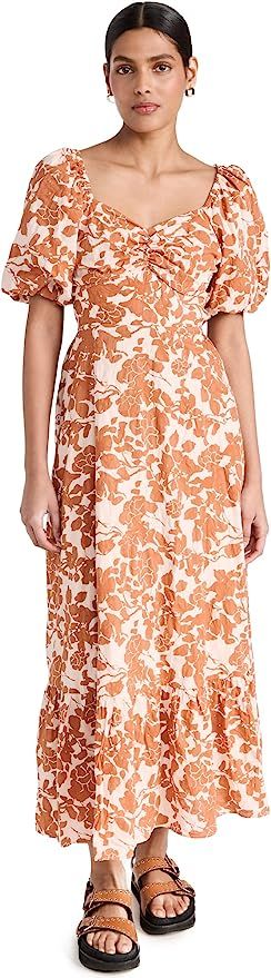 English Factory Women's Floral Print Maxi Dress | Amazon (US)