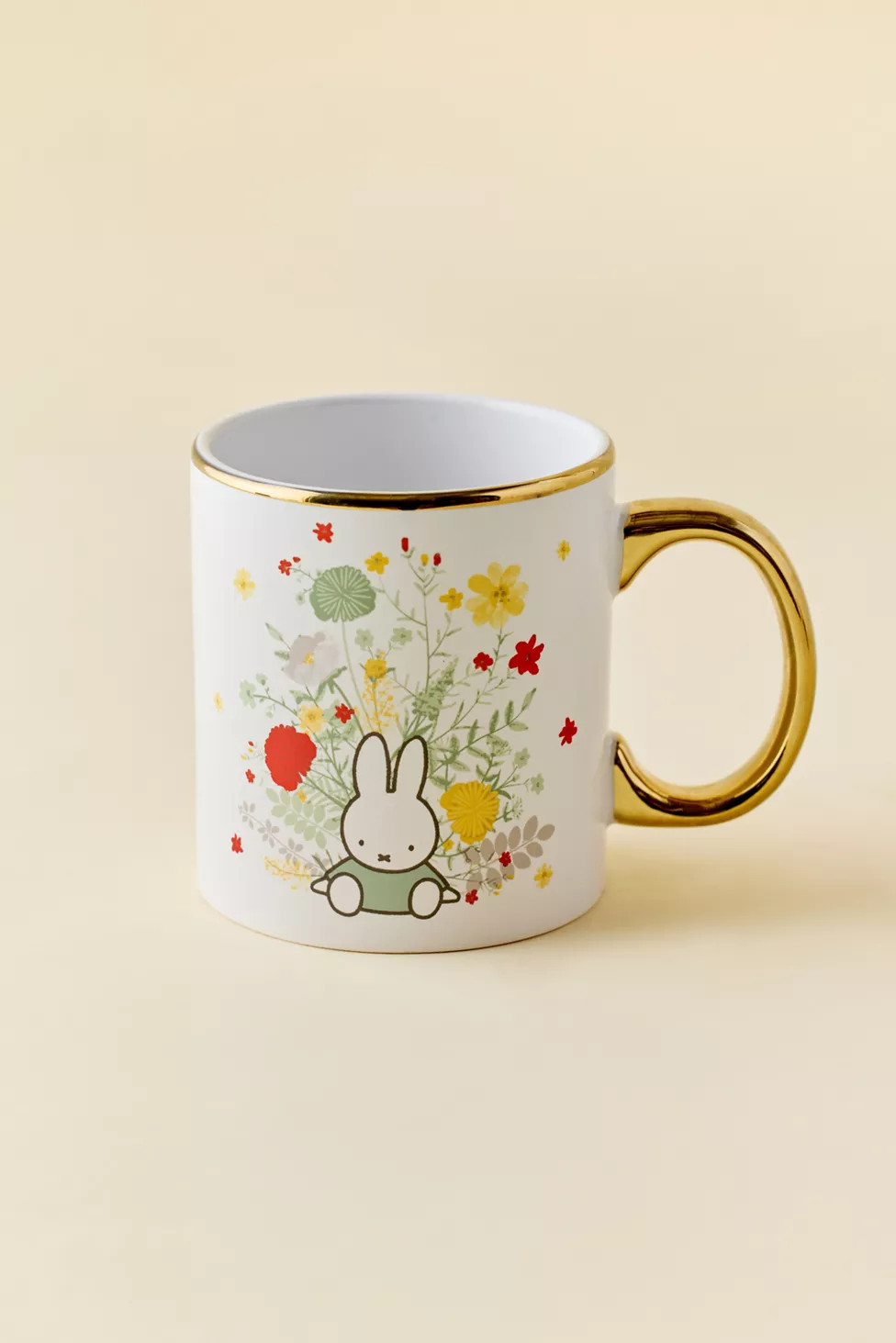 Miffy Floral Ceramic Mug | Urban Outfitters (US and RoW)