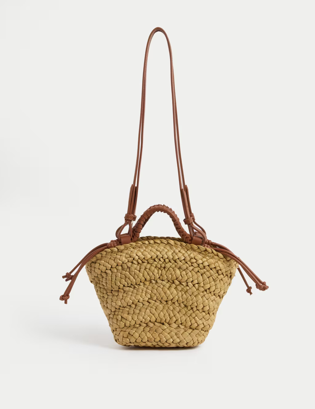 Sraw Woven Mini Basket Shoulder Bag | Marks & Spencer (UK)