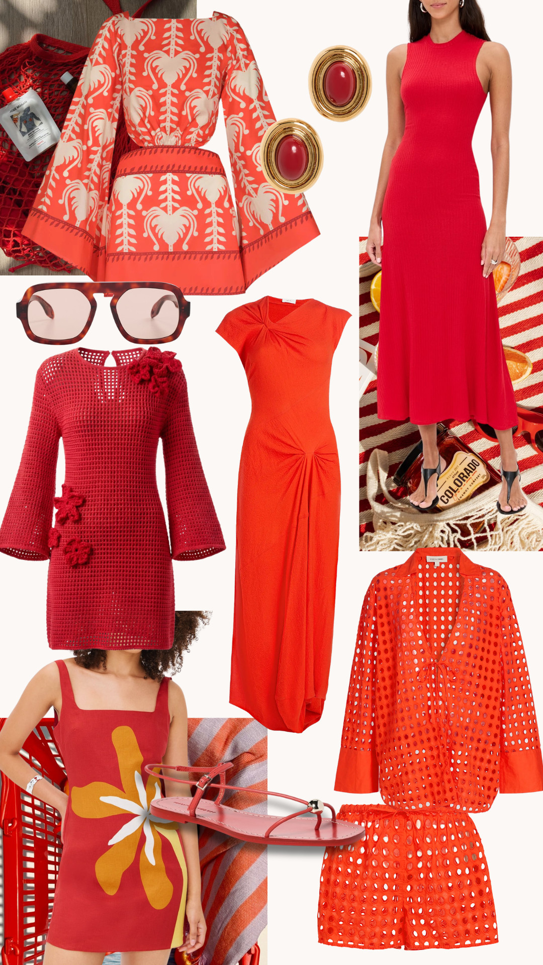 Shopbop up to 40% off sale! Red and orange top picks! 

 