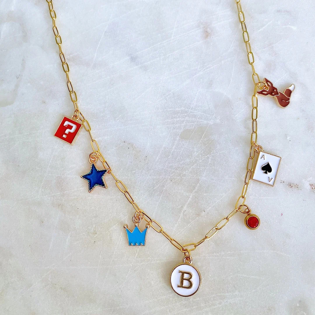 Charm Necklace - Etsy | Etsy (US)